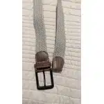 Parciany pas wojskowy z klamrą na bolcu photo review