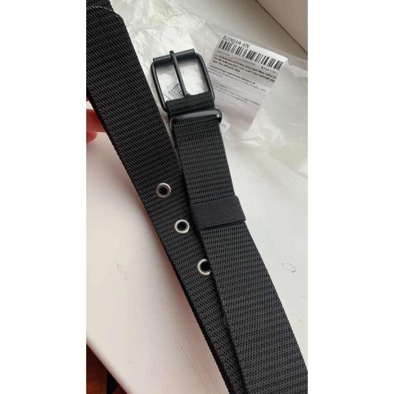 Nylonowy pas taktyczny z klamrą na bolec photo review