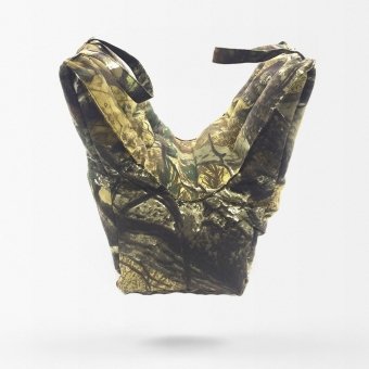 Worek strzelecki camo leśny do strzelania przez okno