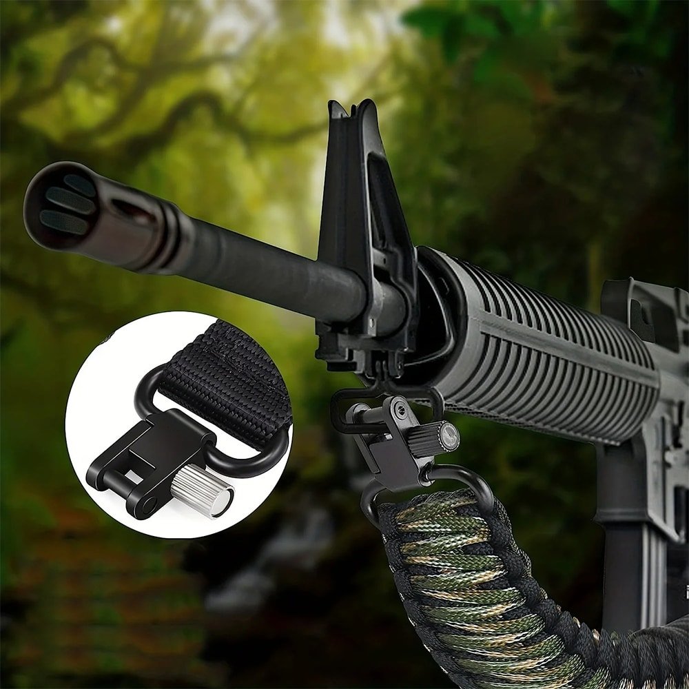 Paracord Rifle Sling – Pas do karabinu - obrazek 3