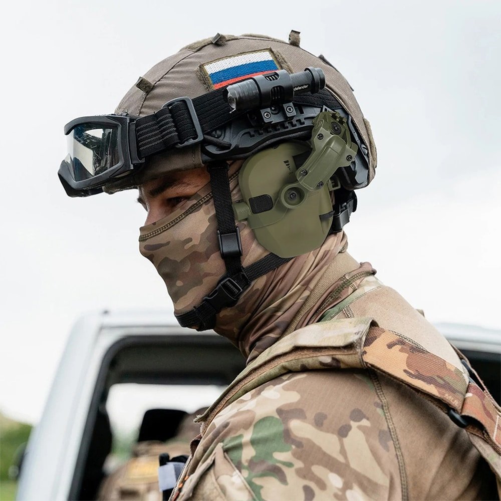 Taktyczny zestaw słuchawkowy do kasku - obrazek 4