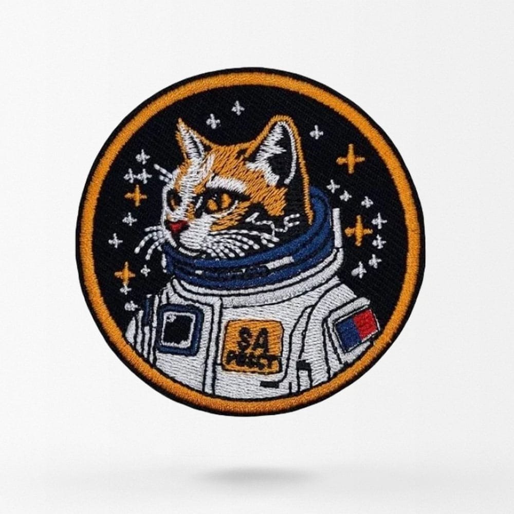 Naszywka kot astronauta - obrazek 3