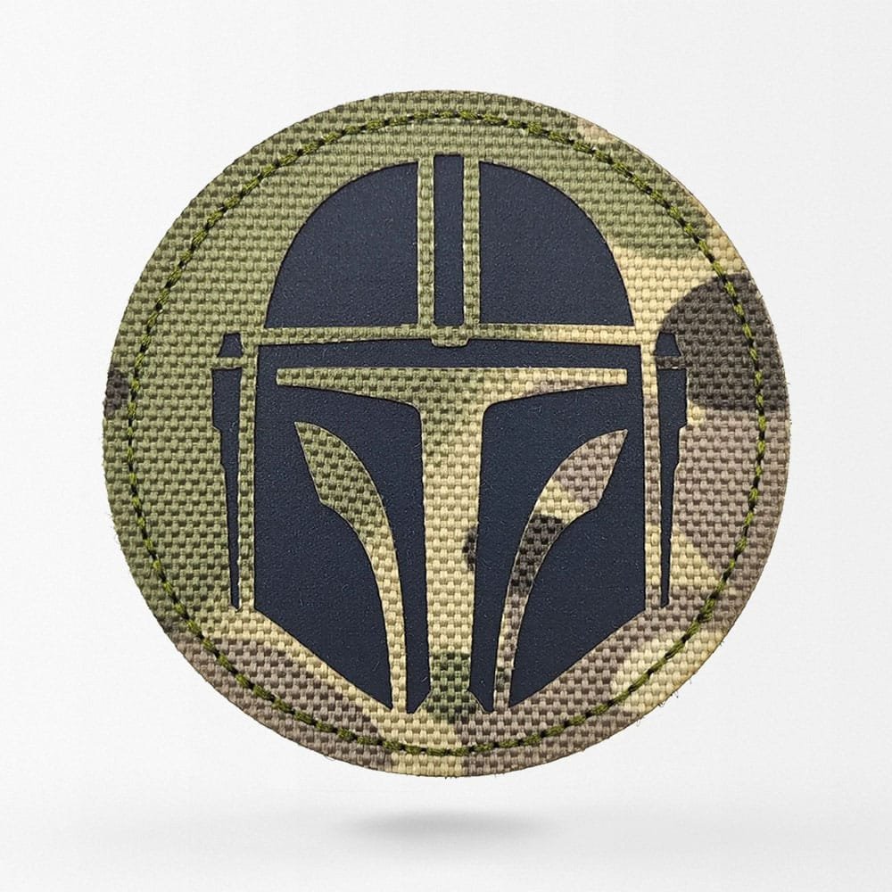 Bounty hunter taktyczna naszywka multicam