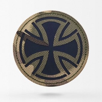 Naszywka taktyczna Cross Patty Camo