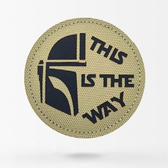 This is the way naszywka wojskowa