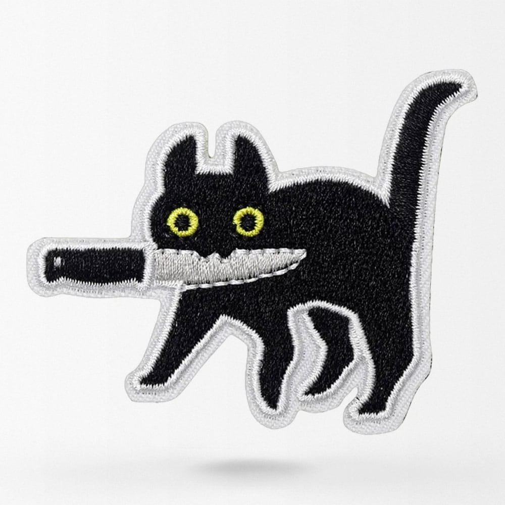 Łatka Velcro Assassin Cat Meme
