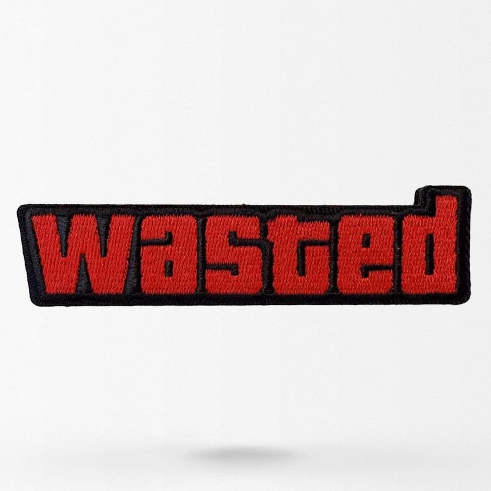 Naszywka haftowana Wasted Gaming