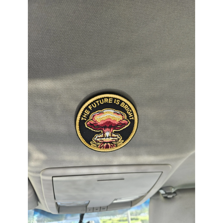 Click to view full screen The future is bright patch photo review