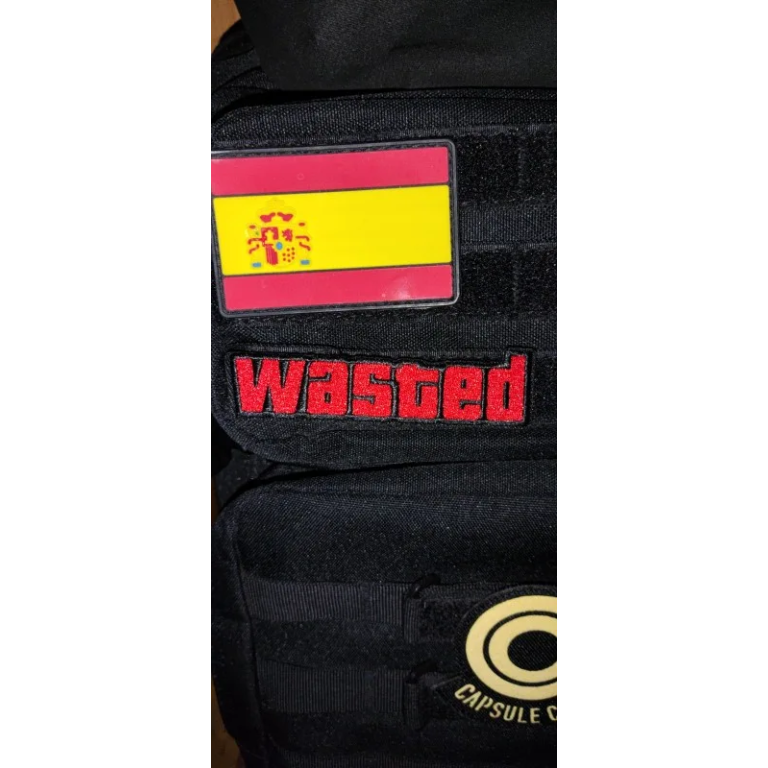 Naszywka haftowana Wasted Gaming photo review