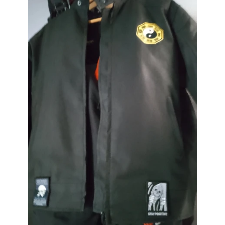 Click to view full screen Stay Positive Skull Patch photo review