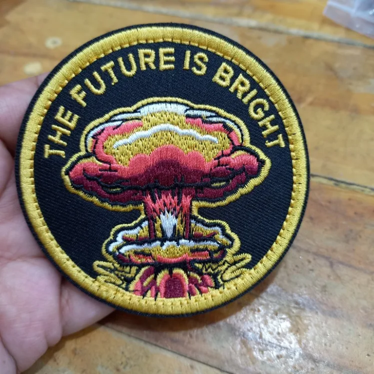 Click to view full screen The future is bright patch photo review