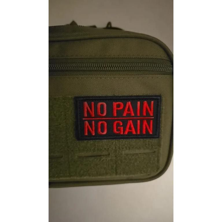 No pain no gain patch photo review
