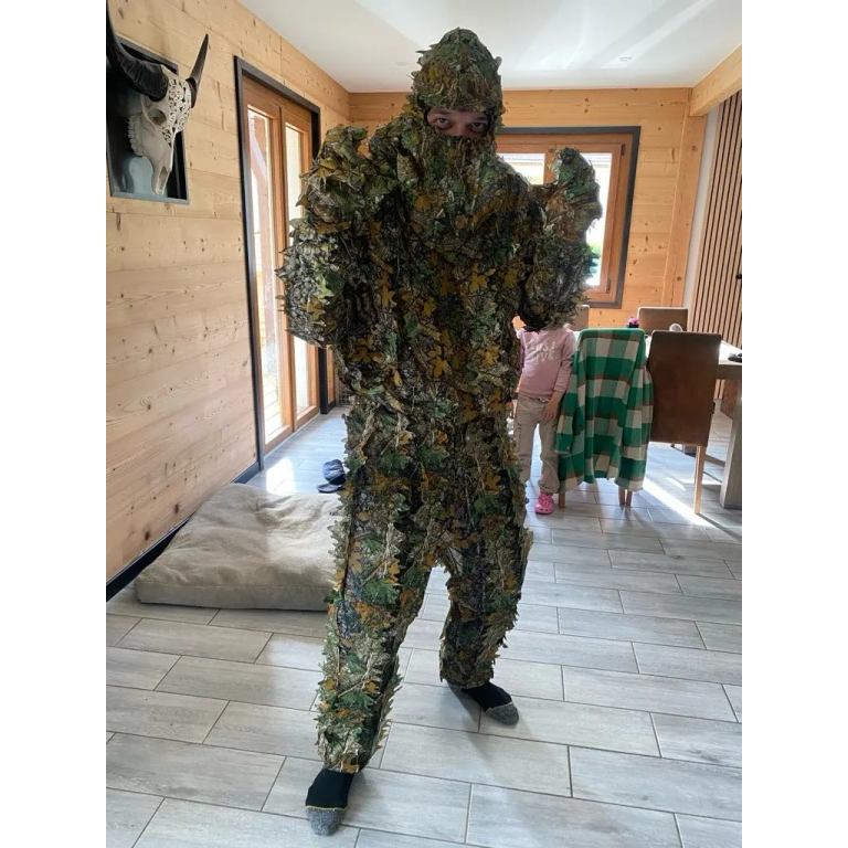 Oddychający Kombinezon Ghillie w Kamuflażu Myśliwskim photo review