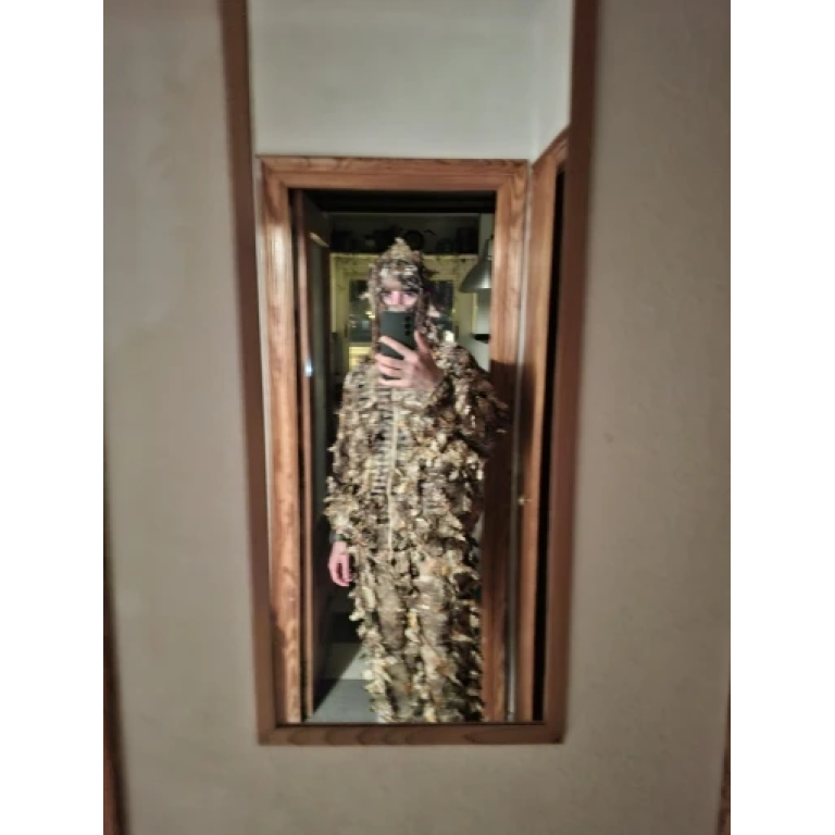Kombinezon ghillie z bionicznymi liśćmi photo review