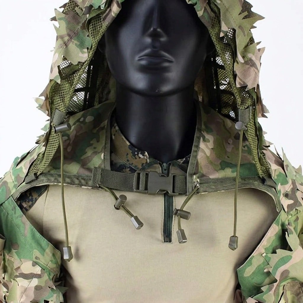 Ghillie leaf viper hood