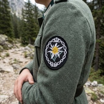 WW2 German Mountain Troops Patch