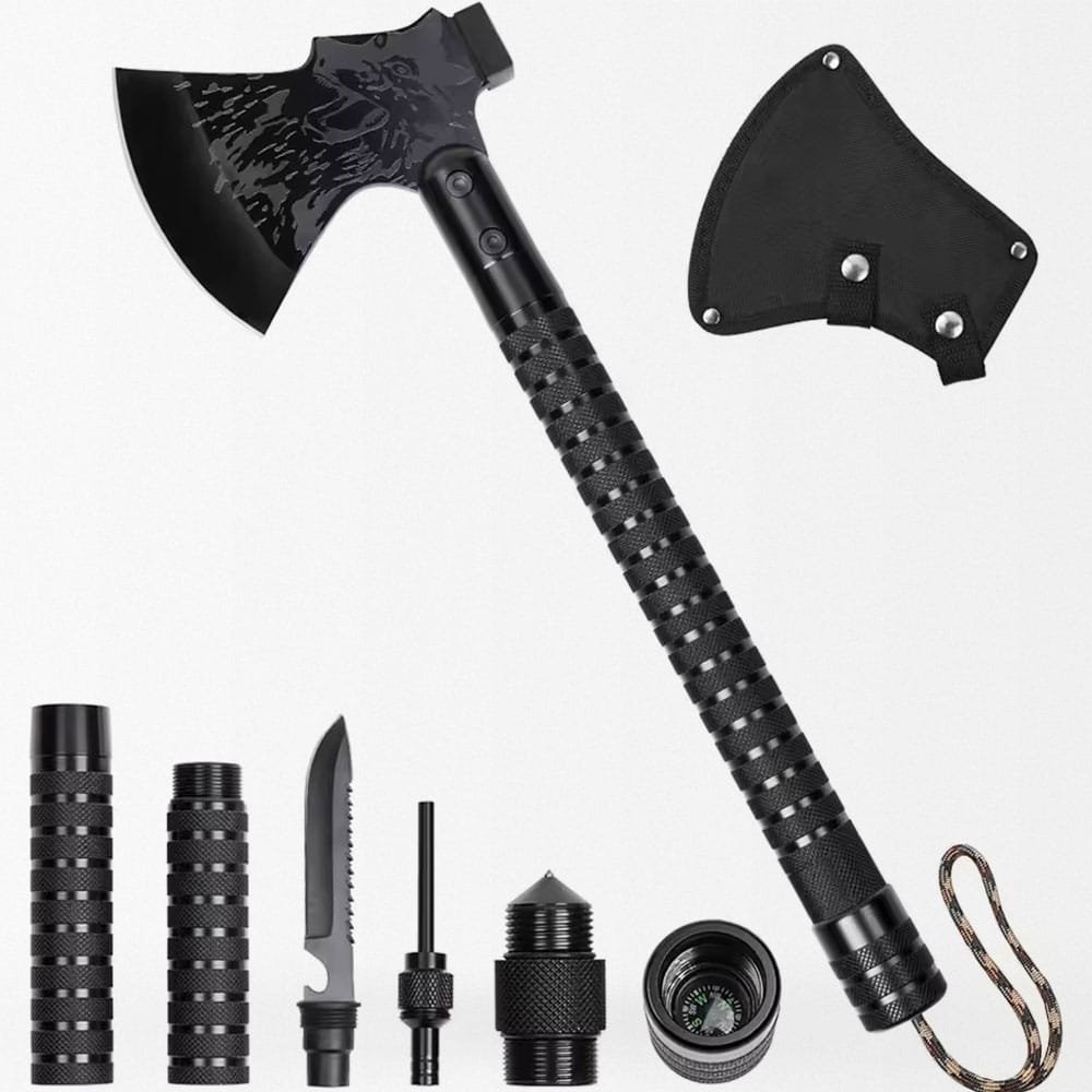 Taktyczny tomahawk survivalowy