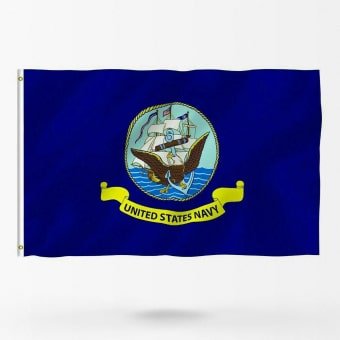 Flaga wojskowa US Navy